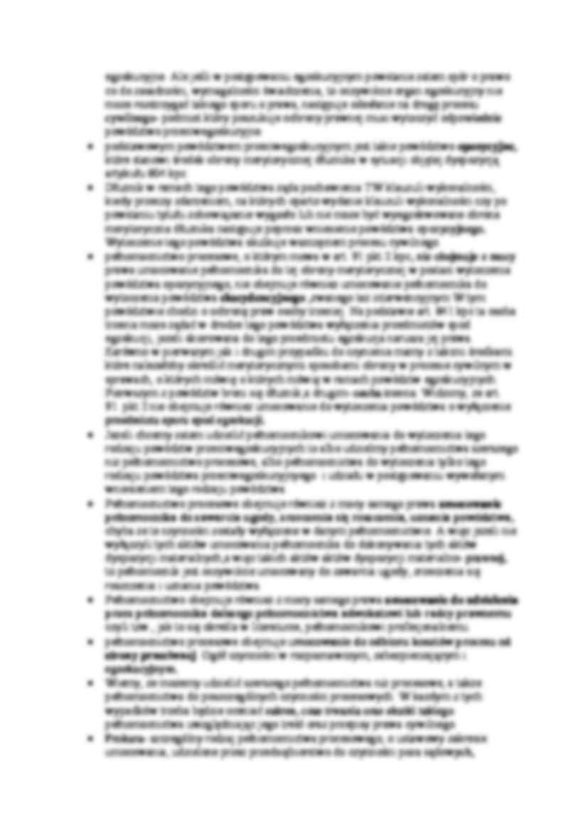 Pełnomocnictwo procesowe - omówienie - strona 2