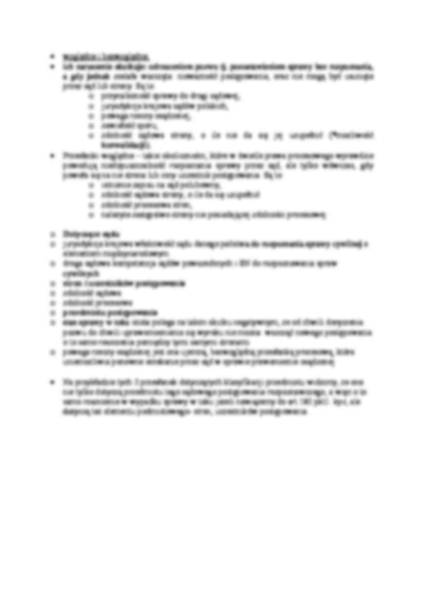 Przesłanki postępowania cywilnego. - strona 2