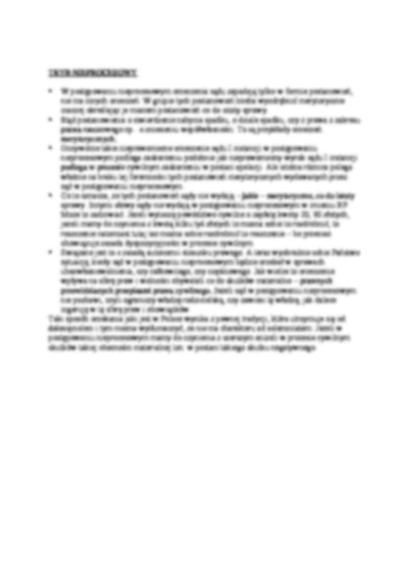 Rodzaje postępowań cywilnych. - strona 3