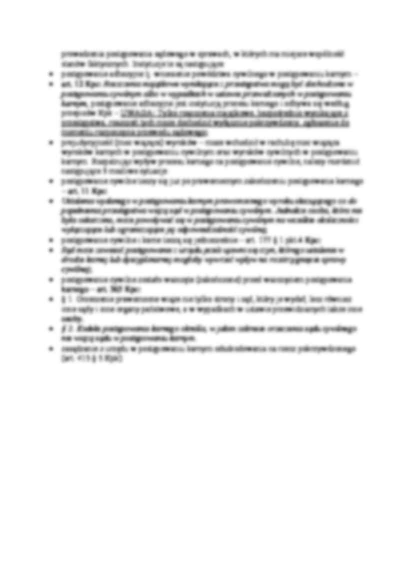 Stosunek postępowania cywilnego do postępowania karnego. - strona 3