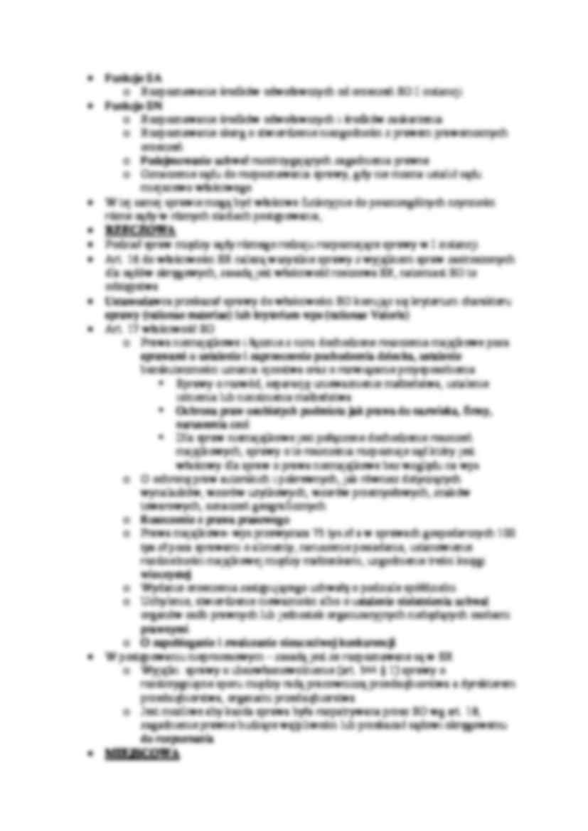 Właściwości sądu - omówienie. - strona 2