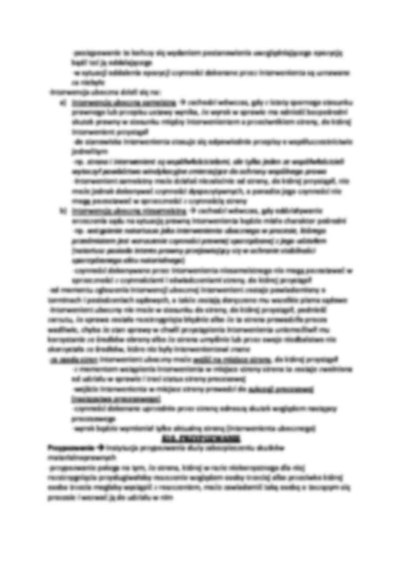 Interwencja i reprezentacja ston i uczestników. - strona 2