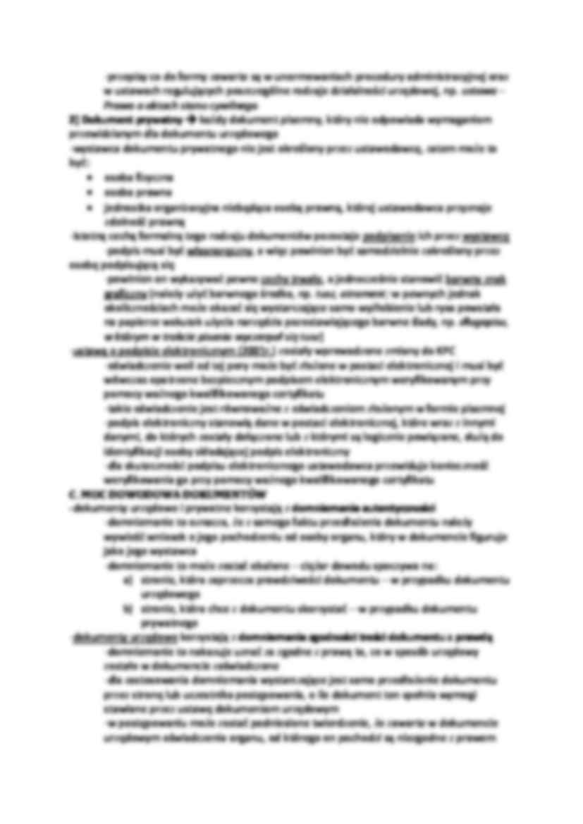 Dowód z dokumentu i z zeznań świadków. - strona 2