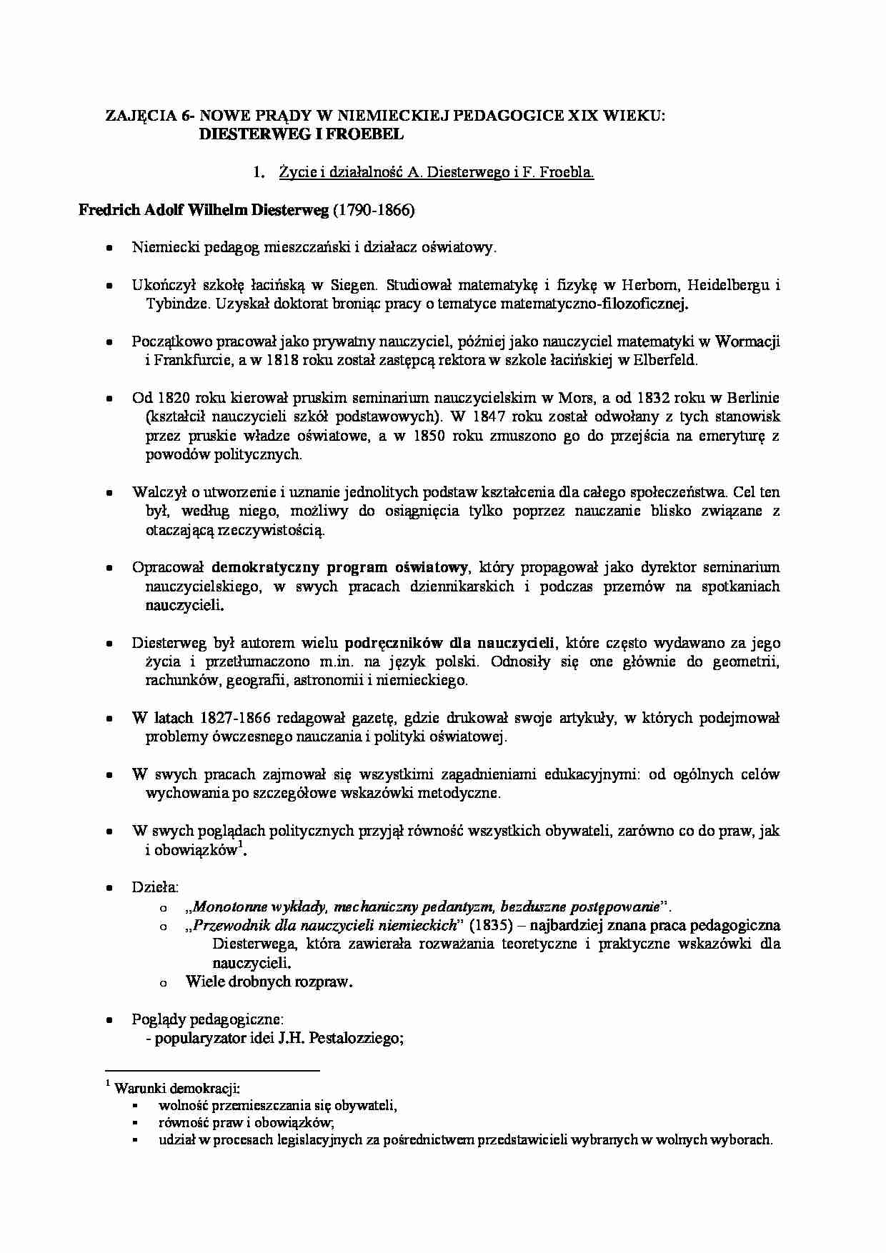Nowe prądy w niemieckiej pedagogice XIX wieku. - strona 1