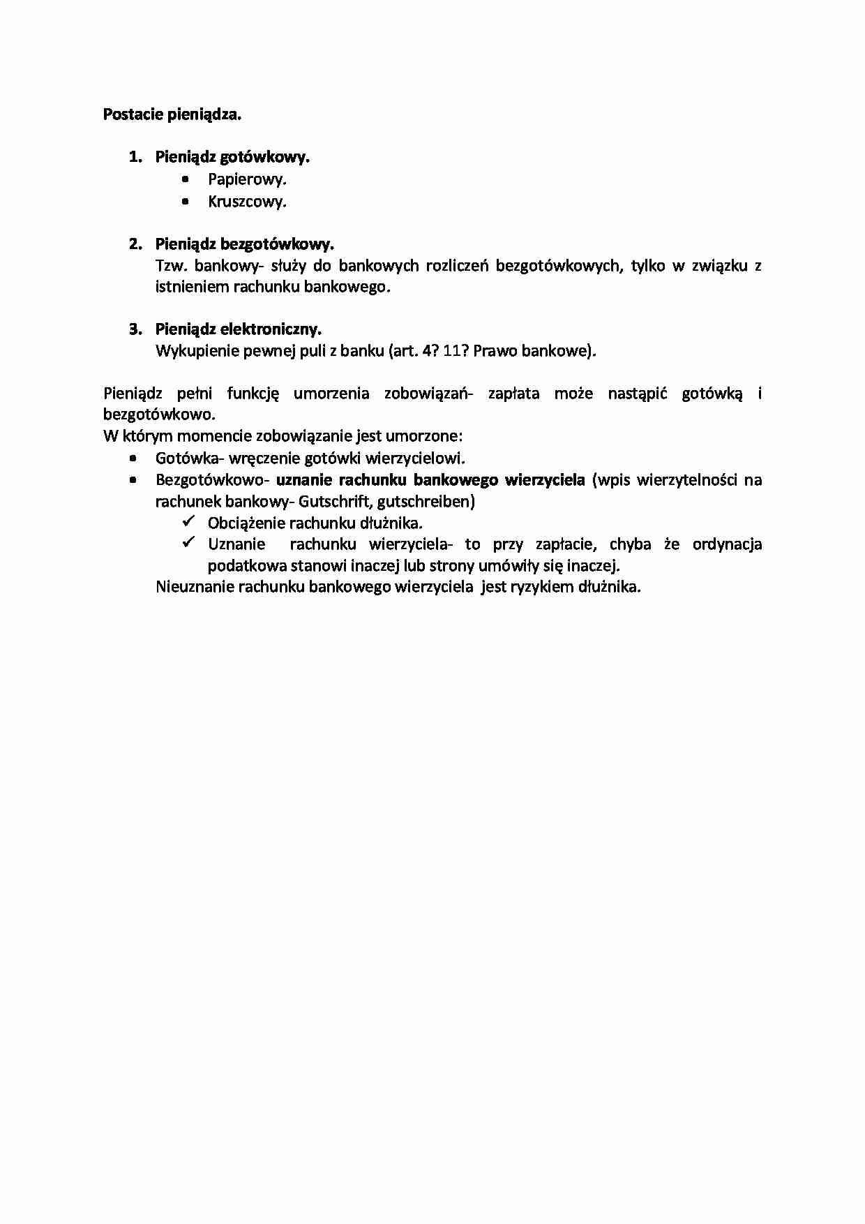 Postacie pieniądza. - strona 1
