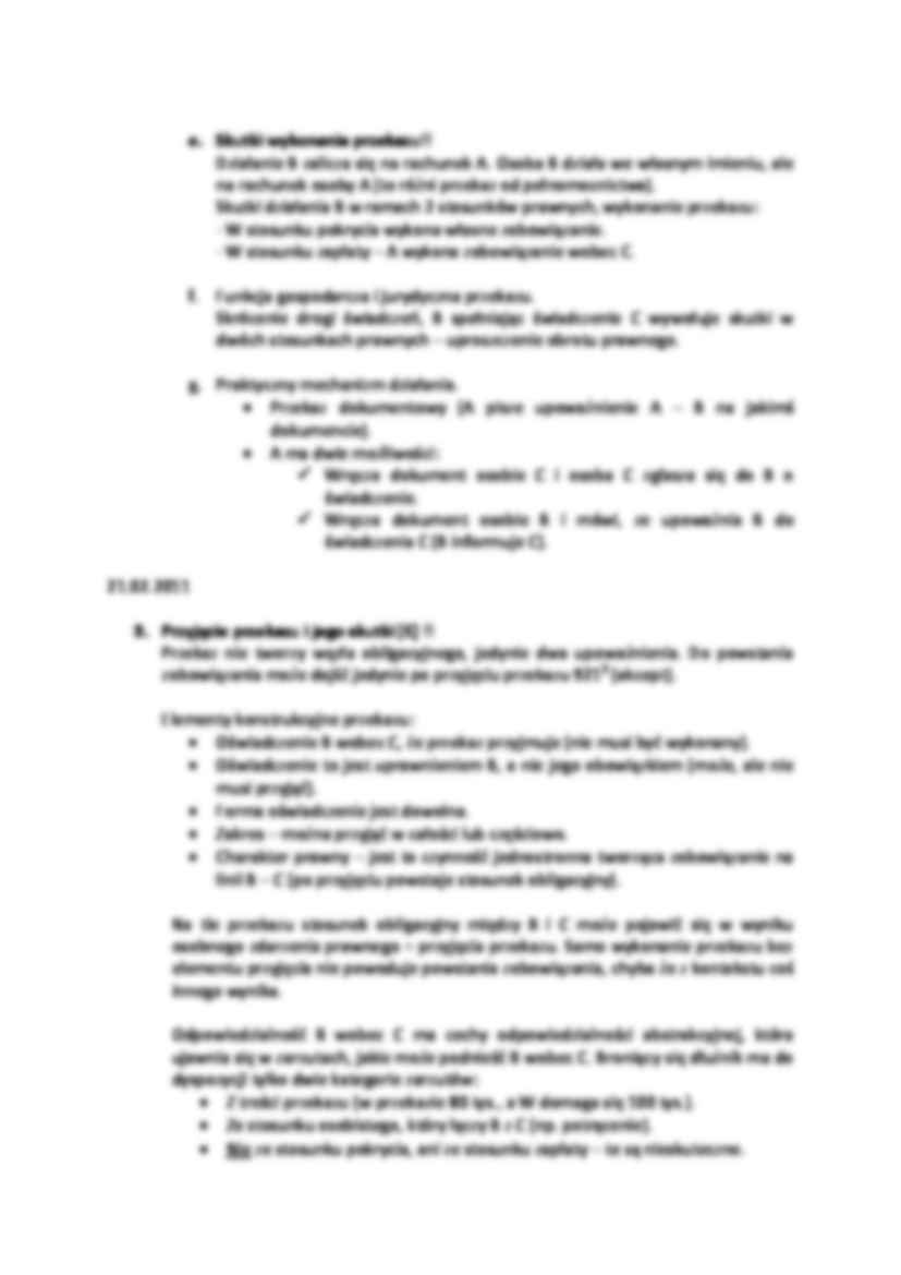 Przekaz - regulacja, skutki - strona 2