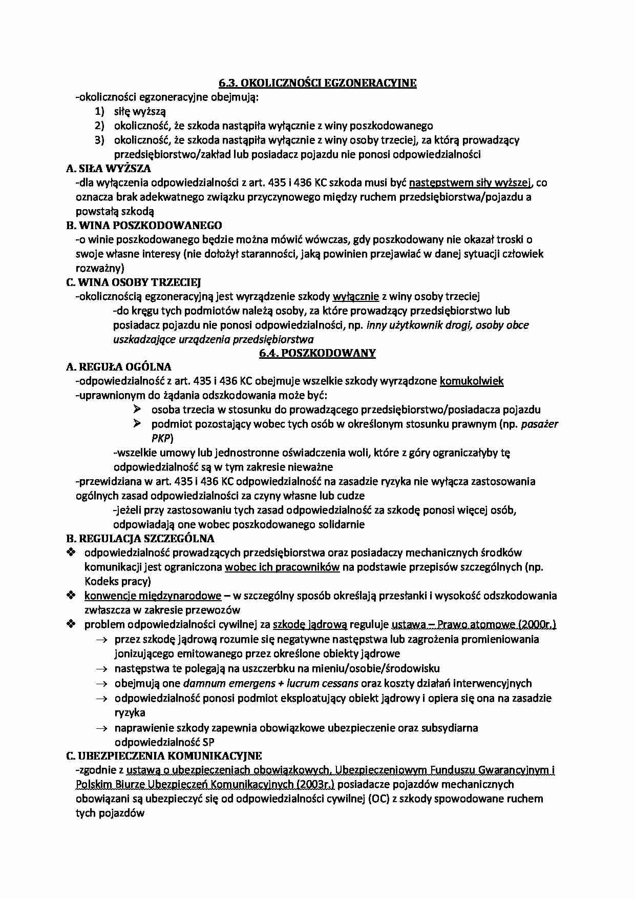 Naprawianie szkód - wykład - strona 1