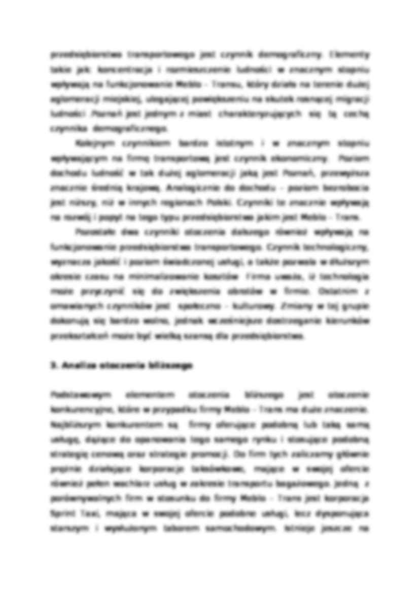 Strategia przedsiębiorstwa transportowego - strona 2
