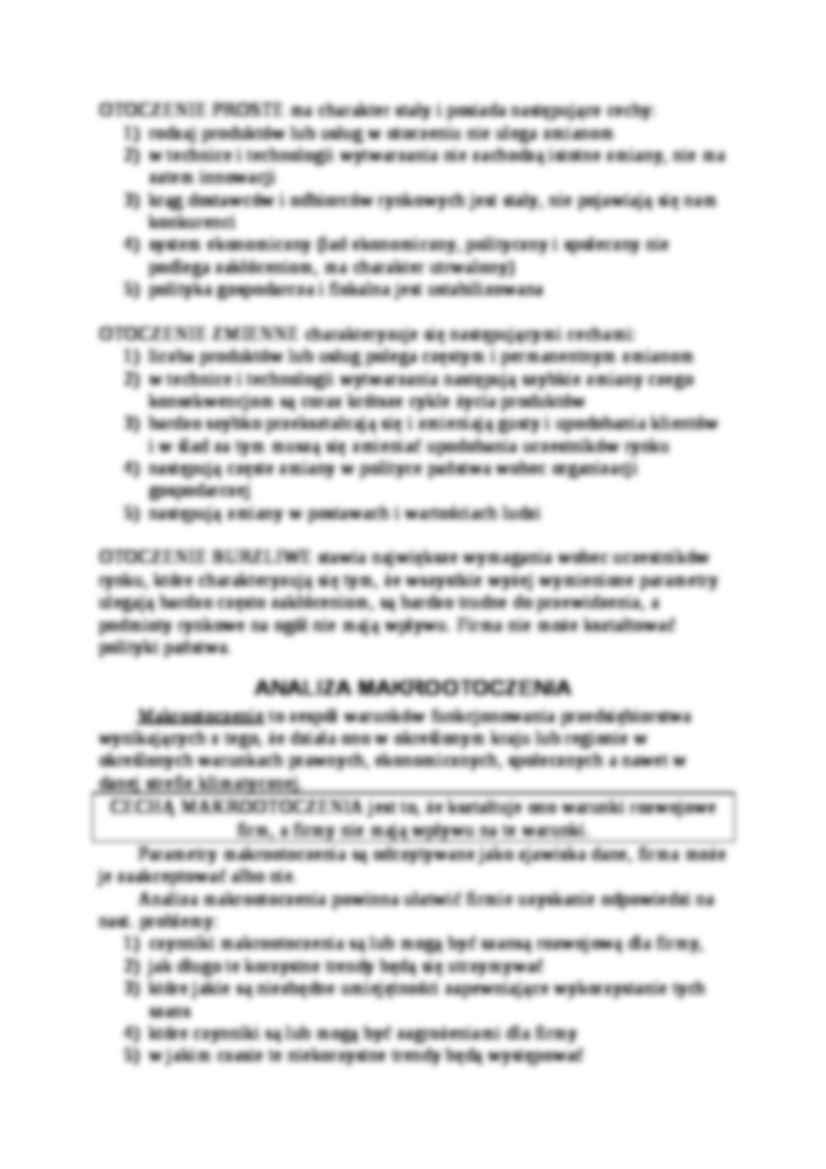 Analiza otoczenia organizacji - Makrootoczenie - strona 2