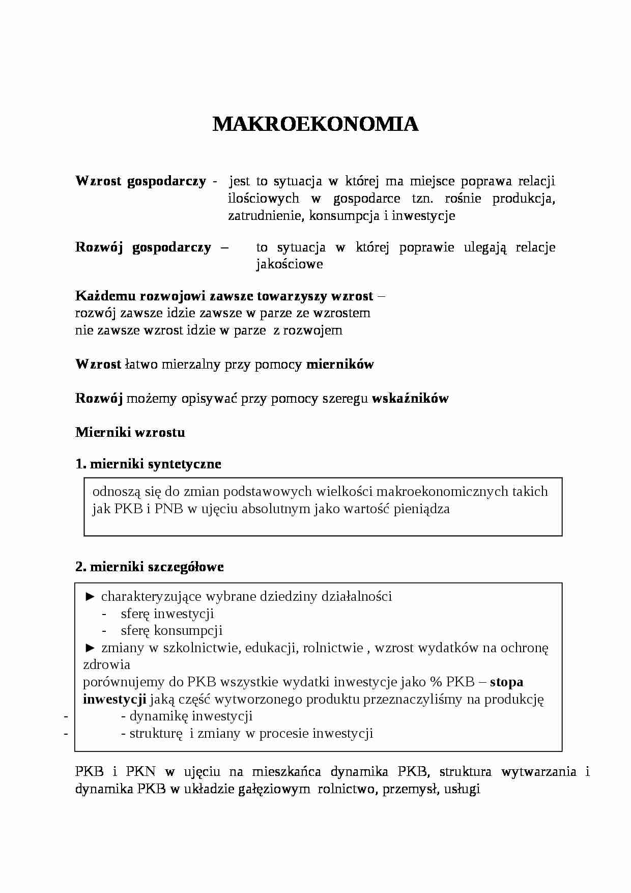 Wzrost gospodarczy - strona 1