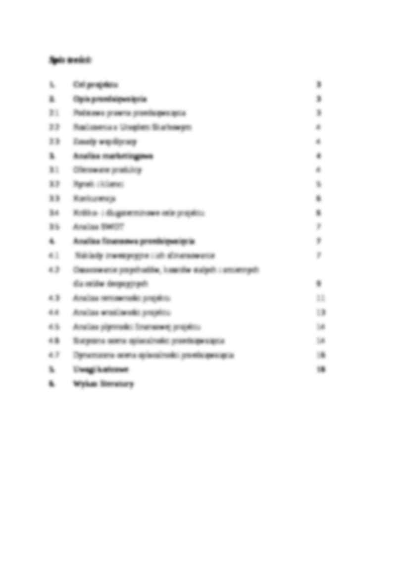 Biznes plan - Cooler sp. z o.o. - strona 2