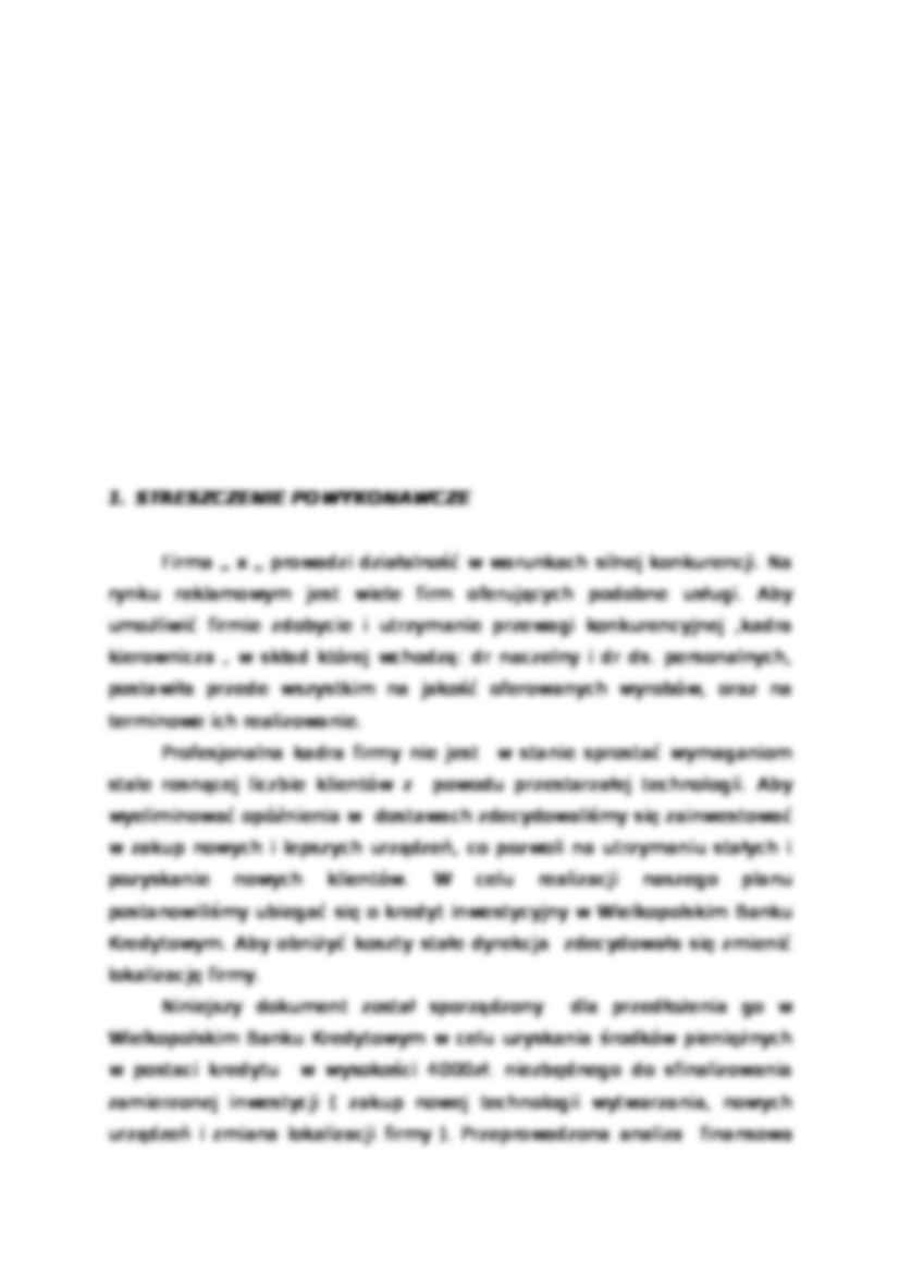 Biznes plan - firma reklamowa - prezentacja firmy - strona 3