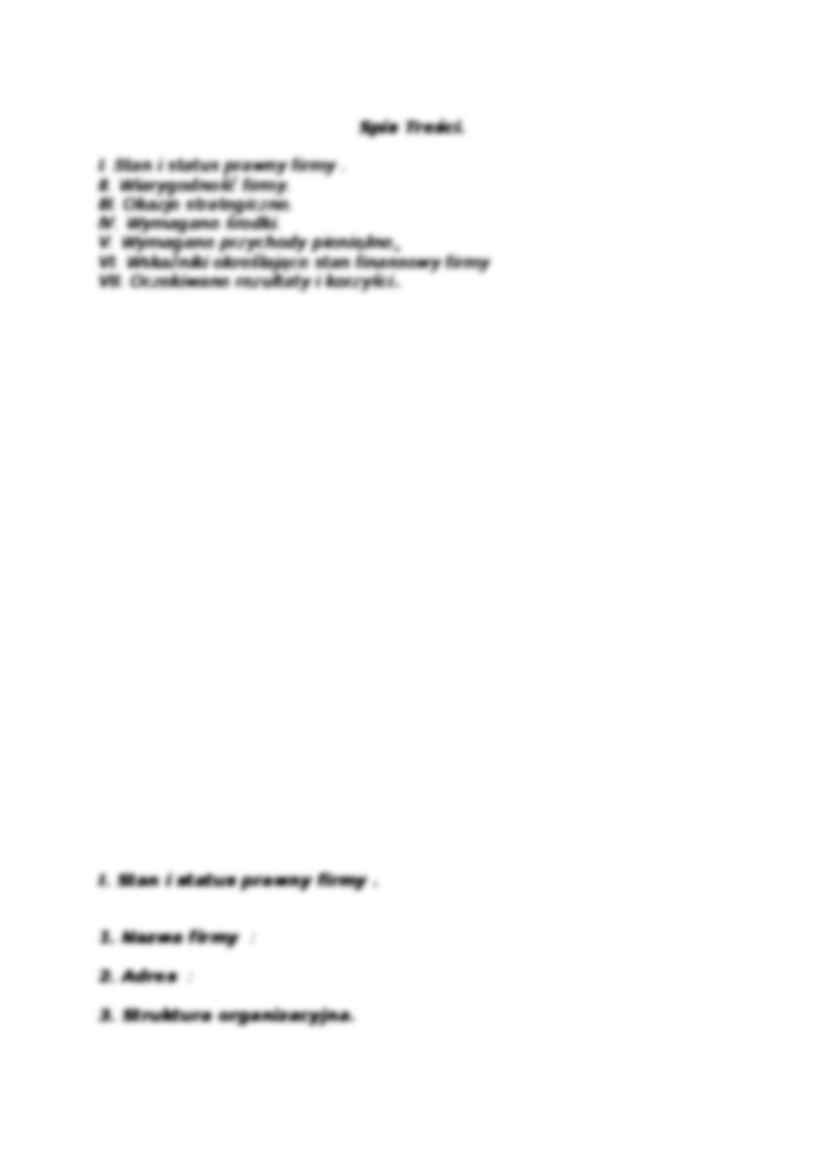 Biznes plan - telefony komórkowe - przykład - strona 2