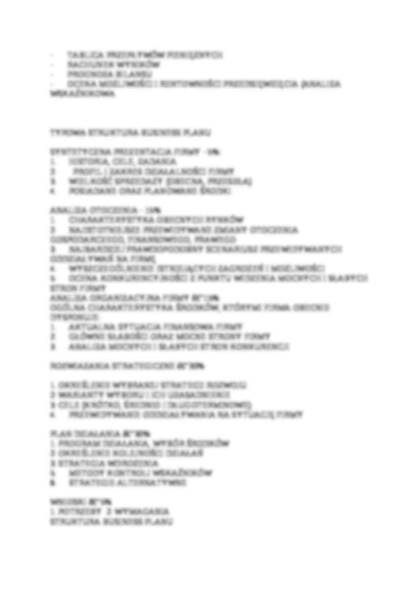 Biznes plan-wzór - analiza rynku - strona 2