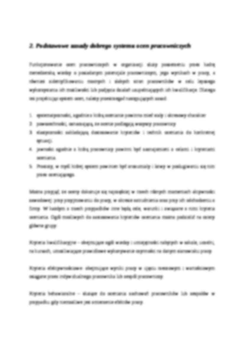 Analiza systemu oceny okresowej pracownikw - strona 2