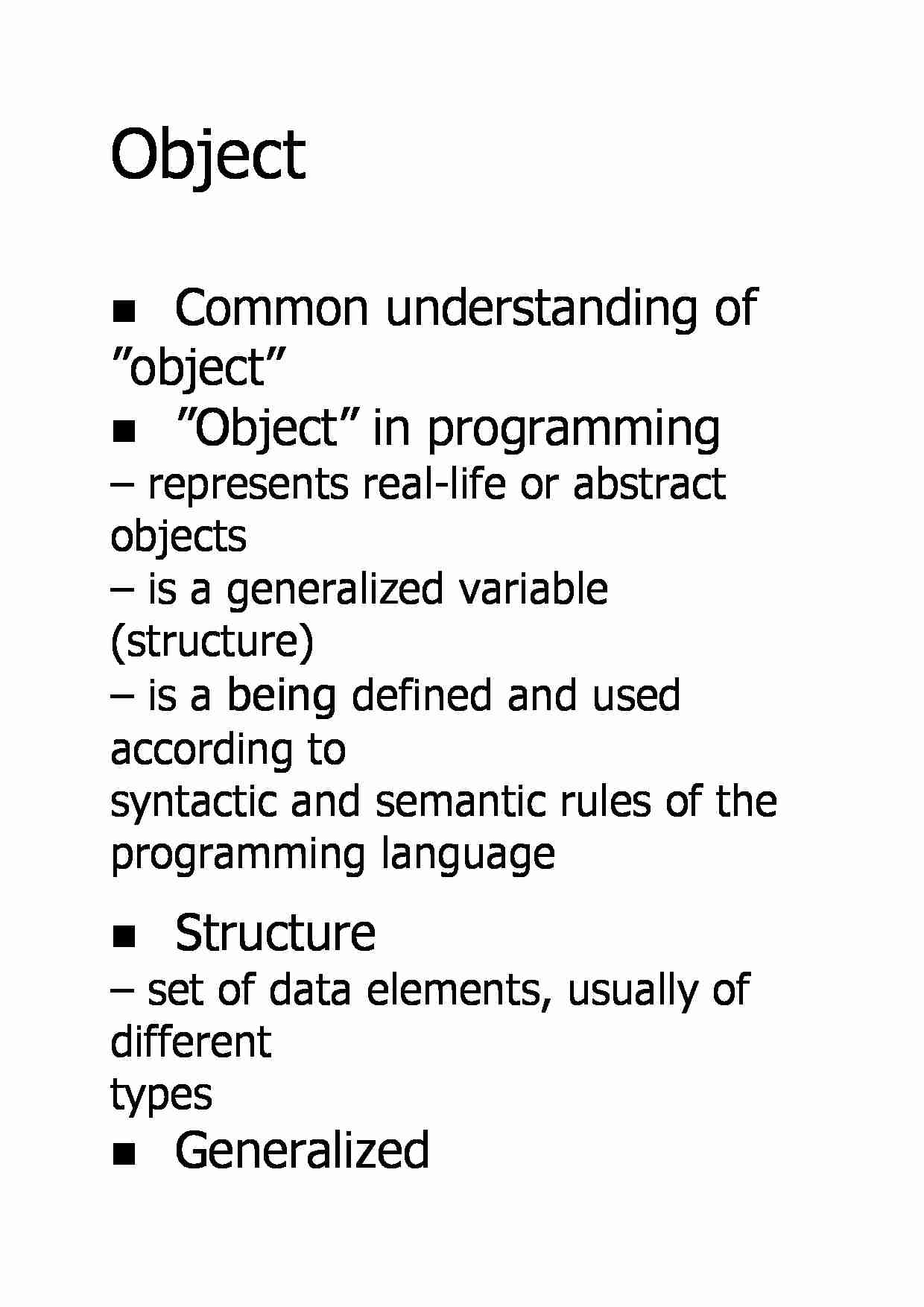 Object - strona 1