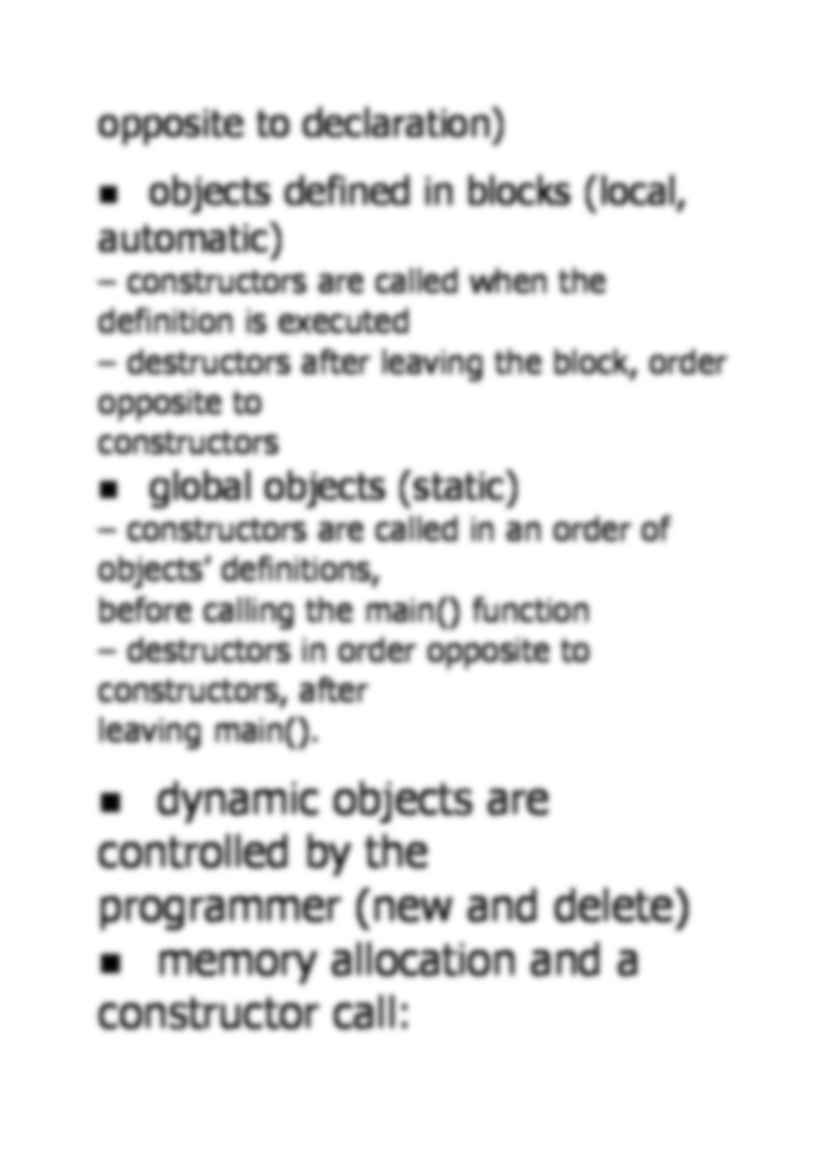 Order of calling constructors and Destructors - strona 2