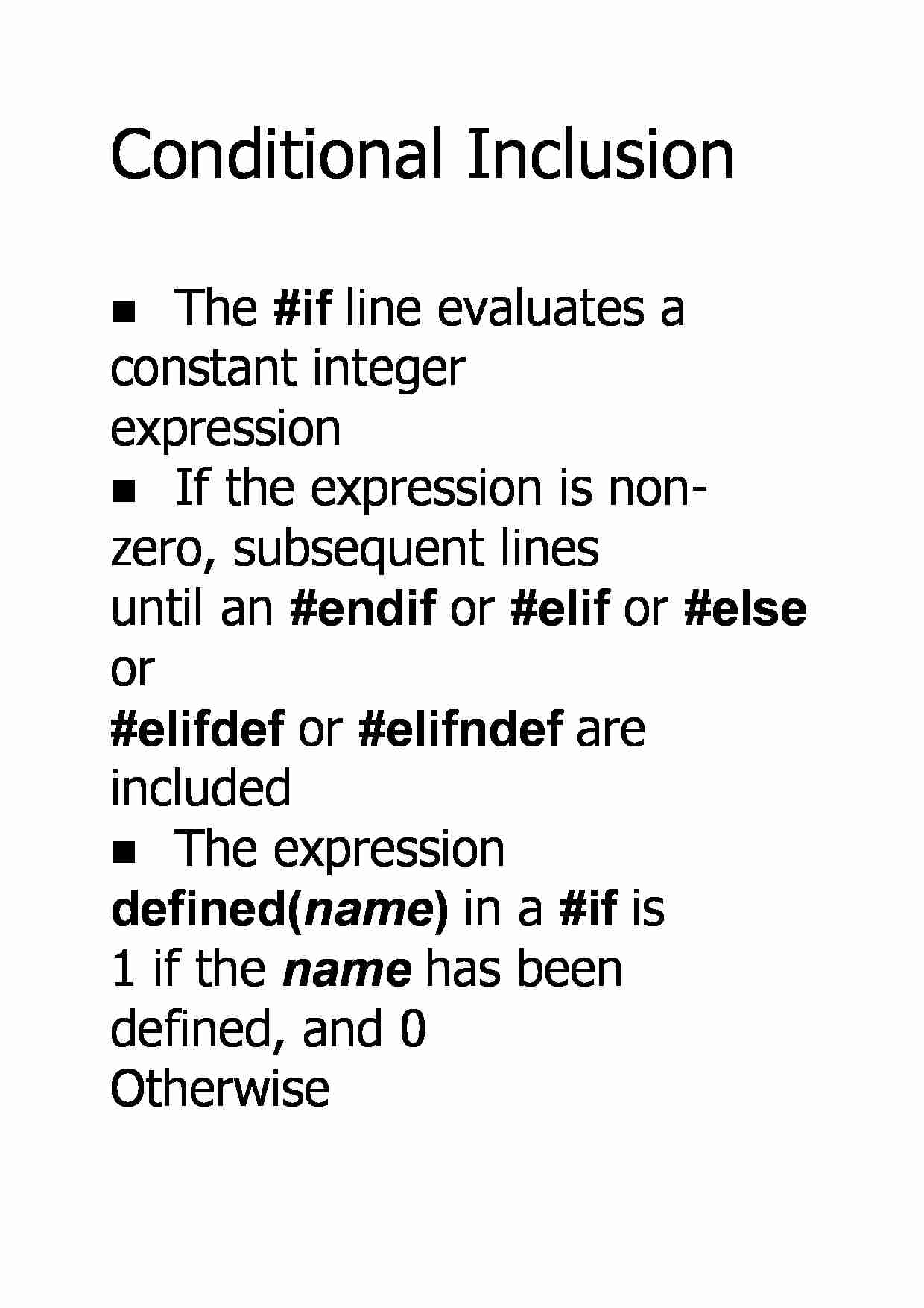 Conditional Inclusion - strona 1