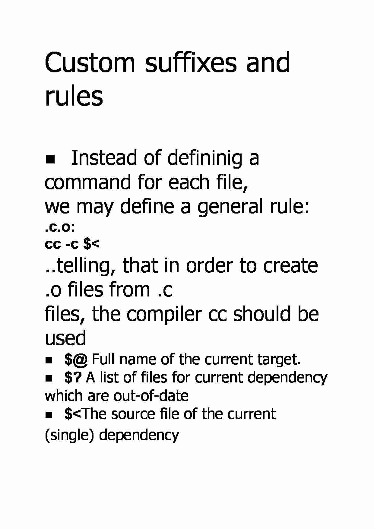 Custom suffixes and rules - strona 1