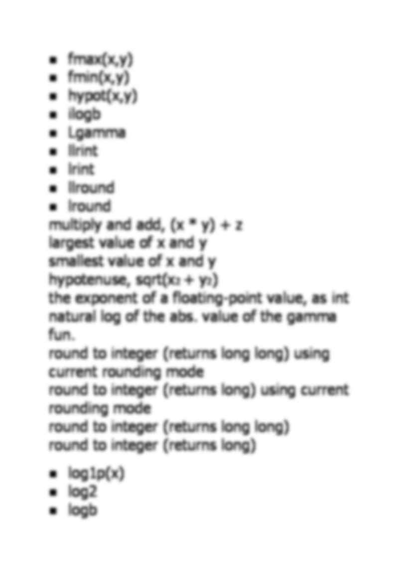 Functions in C99 - strona 2