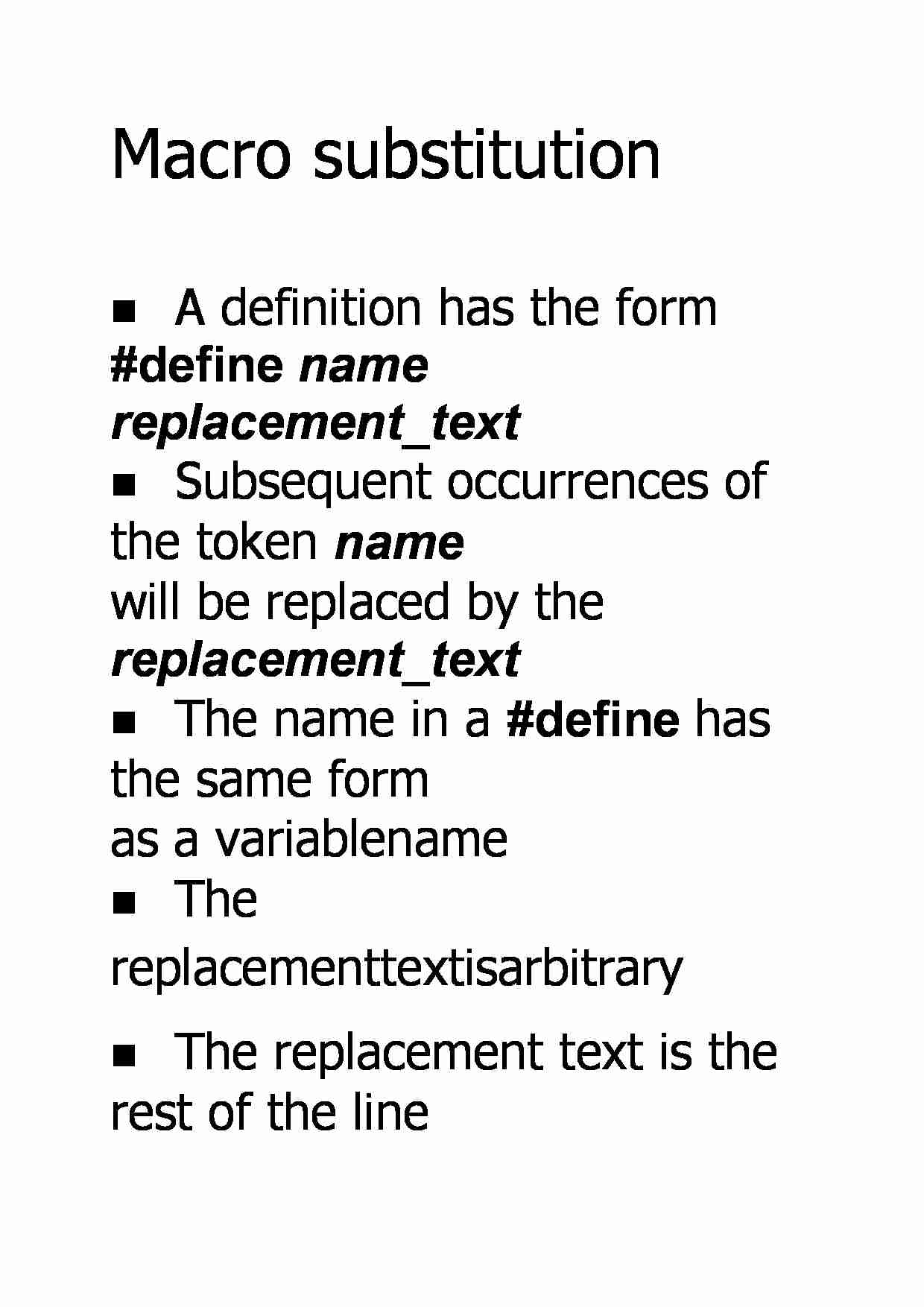 Macro substitution - strona 1