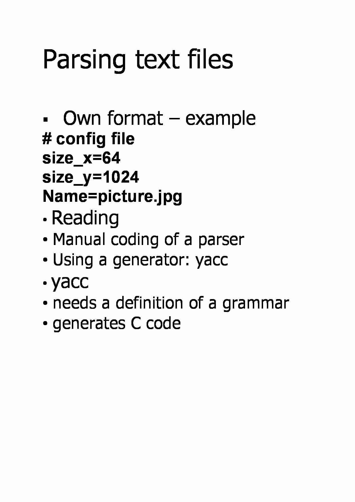 Parsing text files - strona 1