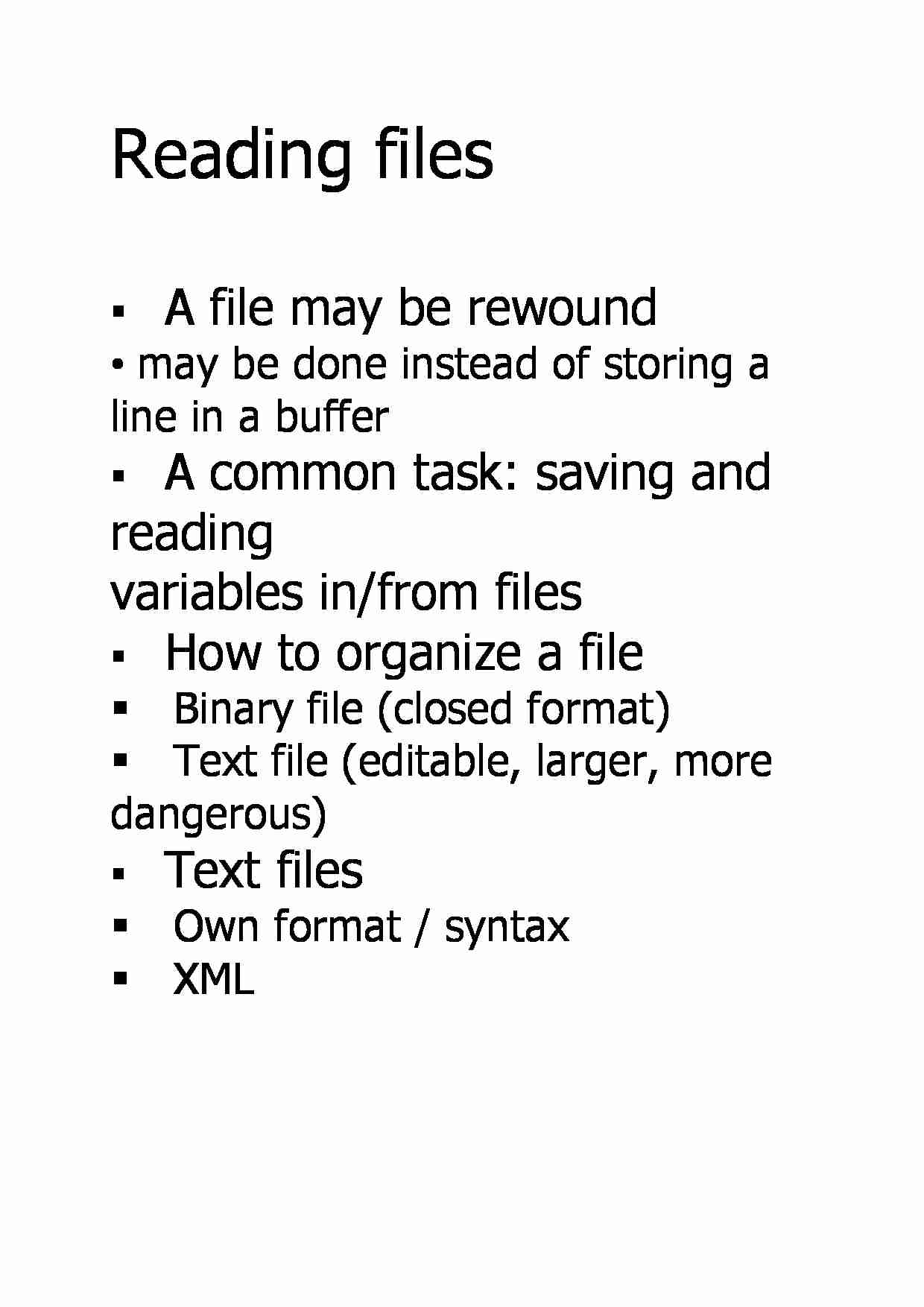 Reading files - strona 1