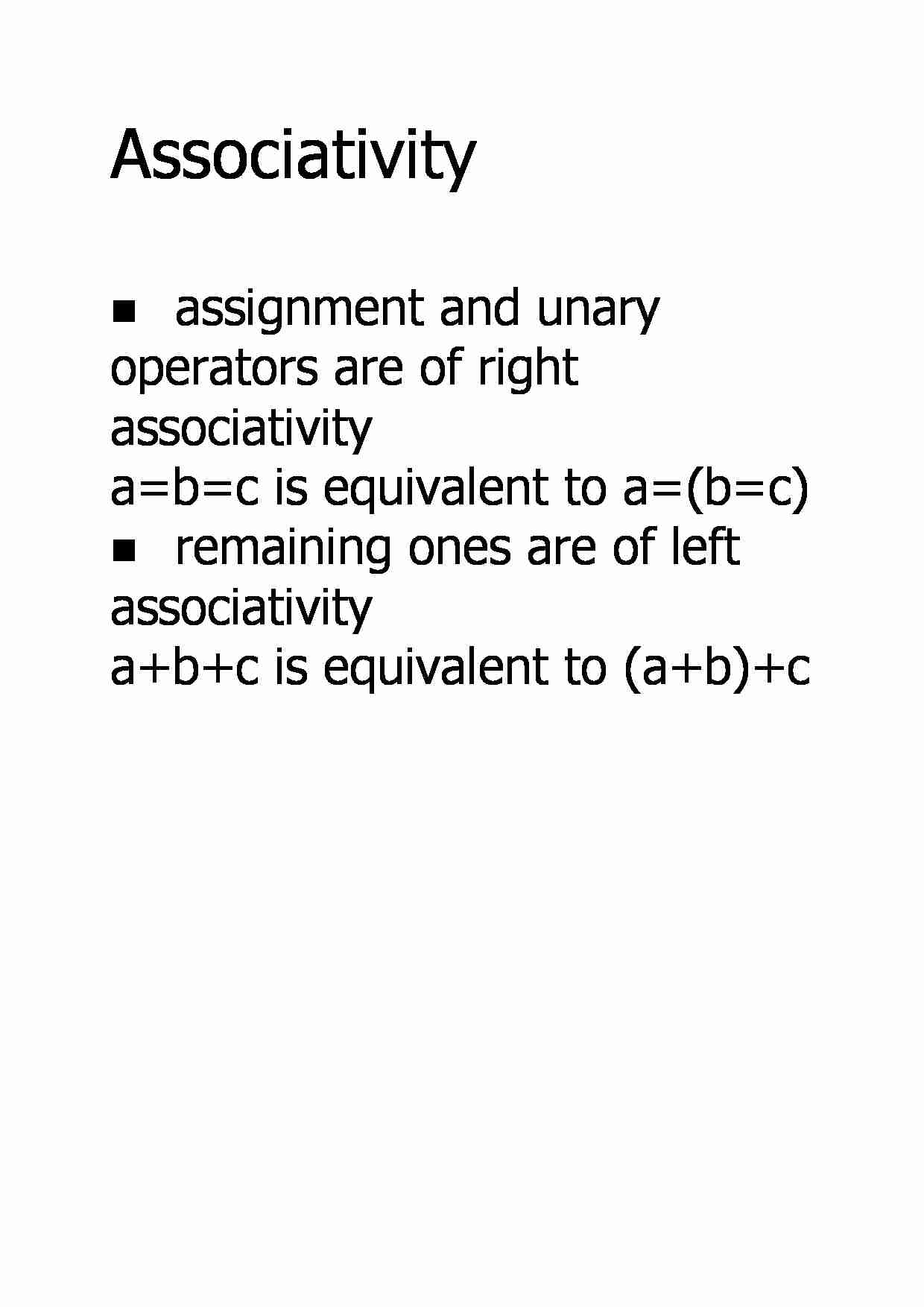 Associativity - strona 1