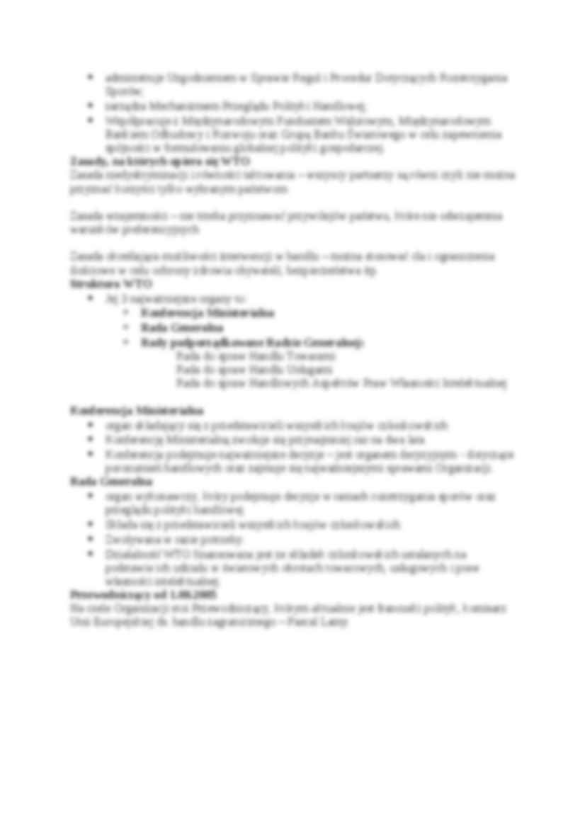 Światowa Organizacja Handlu - strona 2