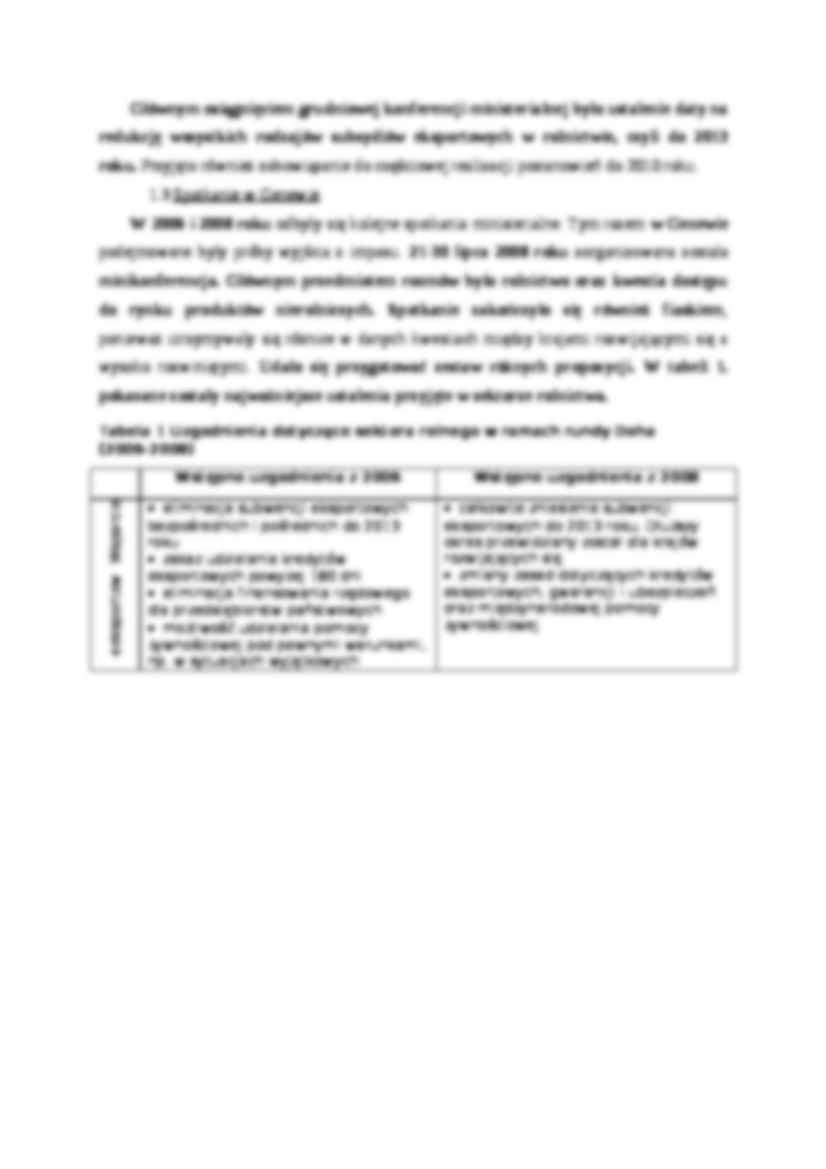 Uzupełnienie prezentacji - Runda Doha - strona 3