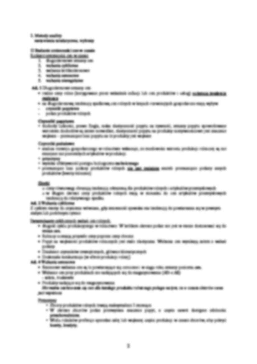  Badanie poziomu cen - strona 2