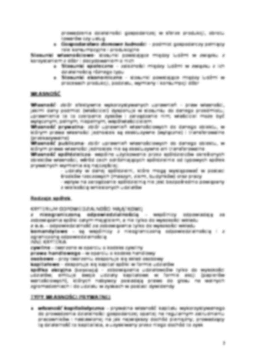 Ekonomia - niezbędne informacje - strona 2