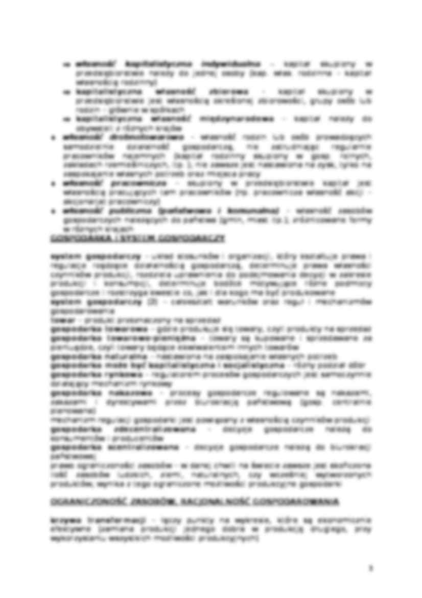 Ekonomia - niezbędne informacje - strona 3