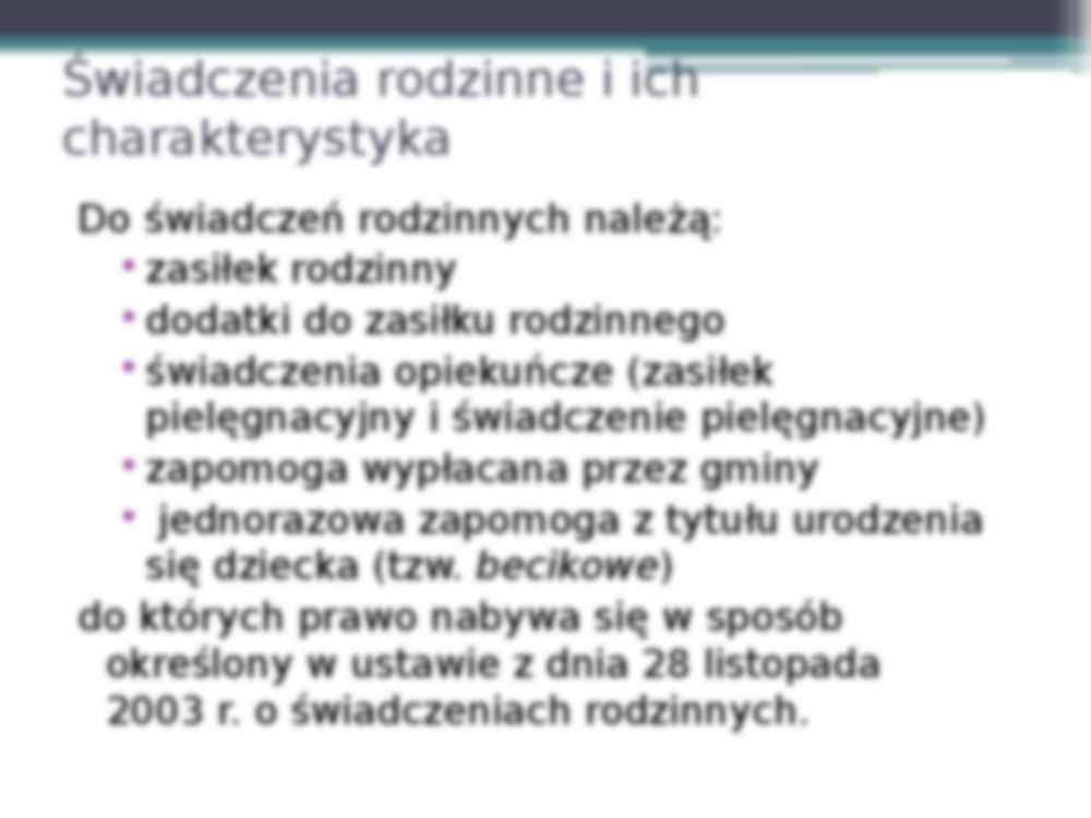 Świadczenia Prorodzinne - strona 2