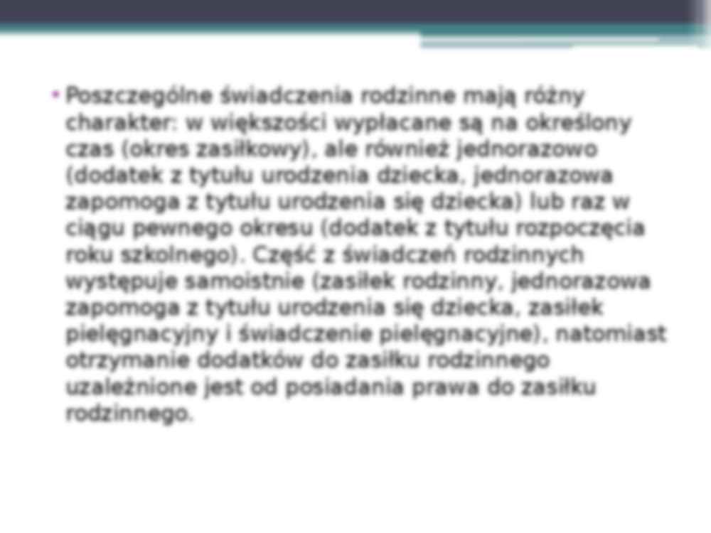 Świadczenia Prorodzinne - strona 3