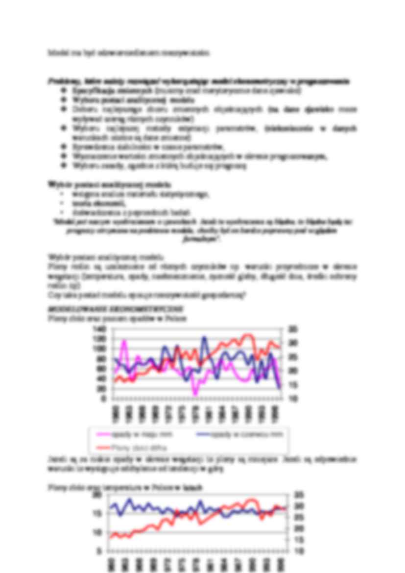 Modele przyczynowo-opisowe w prognozowaniu - strona 3