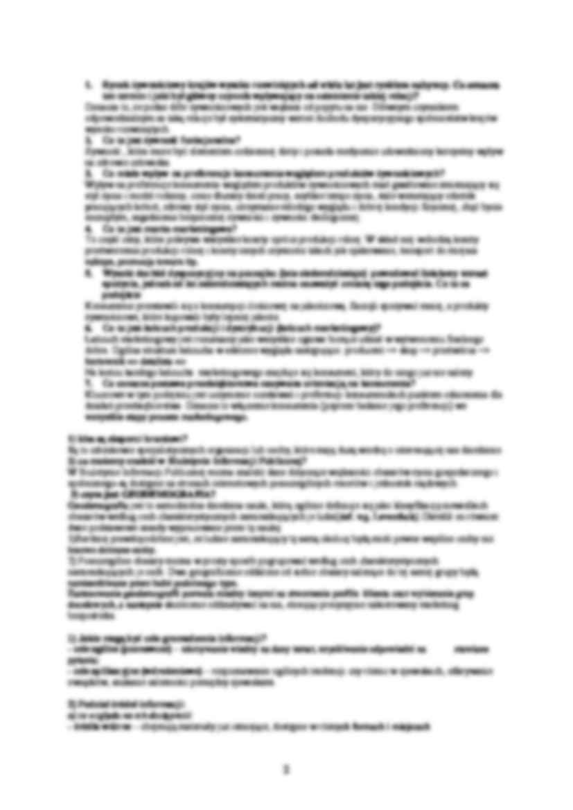 Analiza rynku-pytania i odp - strona 2