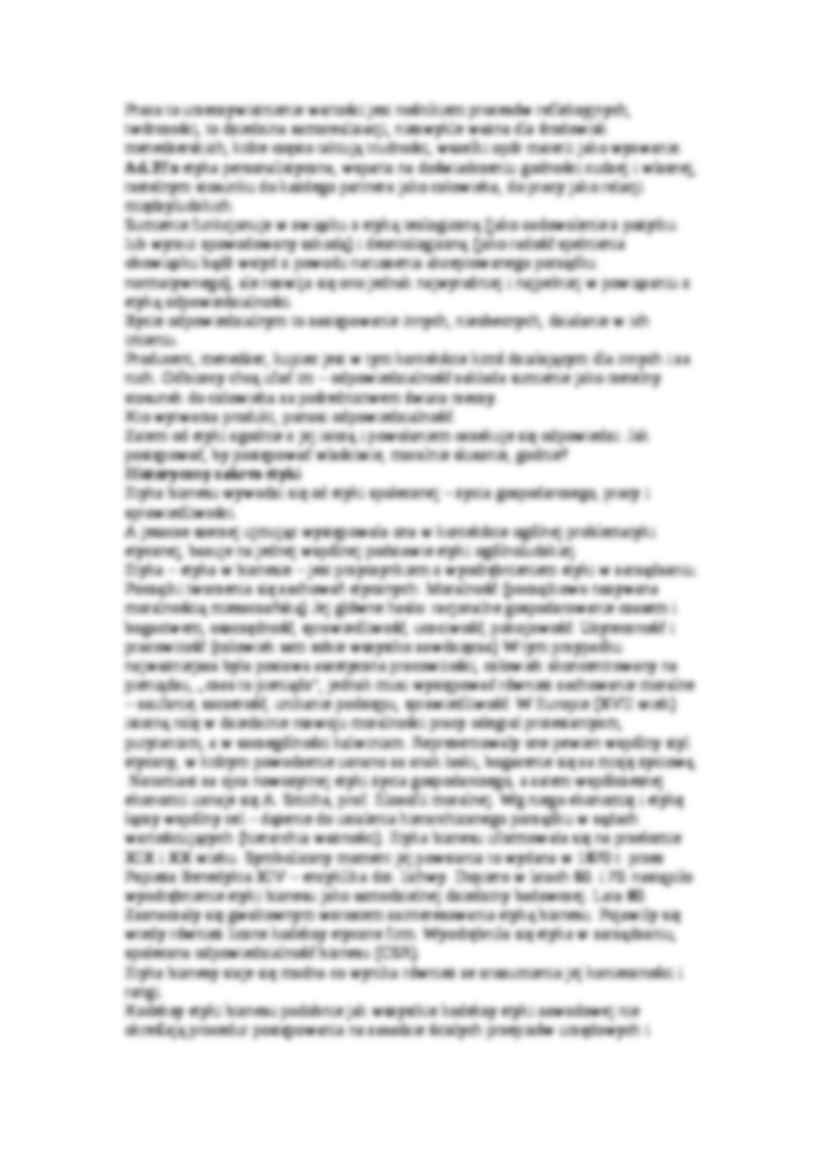 Etyka w miejscu pracy-notatki - strona 2