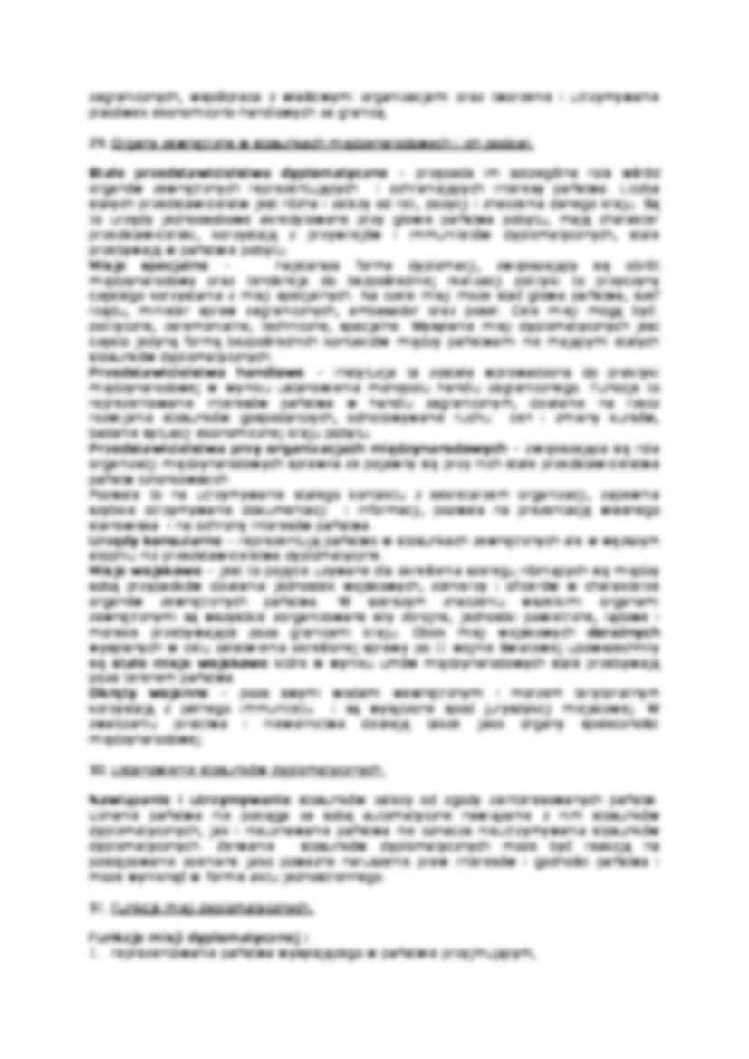 Prawo dyplomatyczne i konsularne - Głowa państwa - strona 2