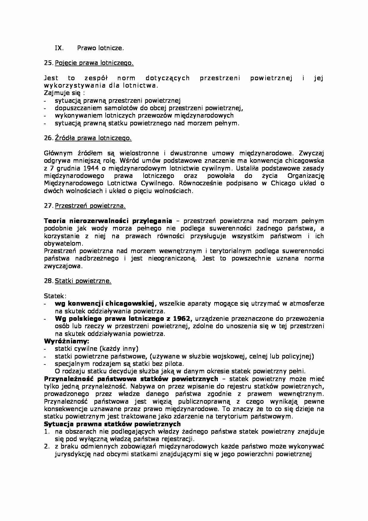 Prawo lotnicze - strona 1