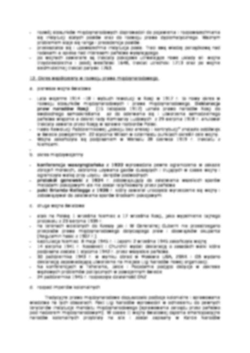 Rozwój prawa międzynarodowego publicznego i jego skutki - strona 2