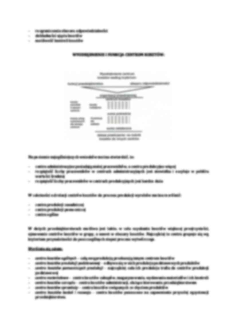 Idea centrum odpowiedzialności za koszty - strona 2