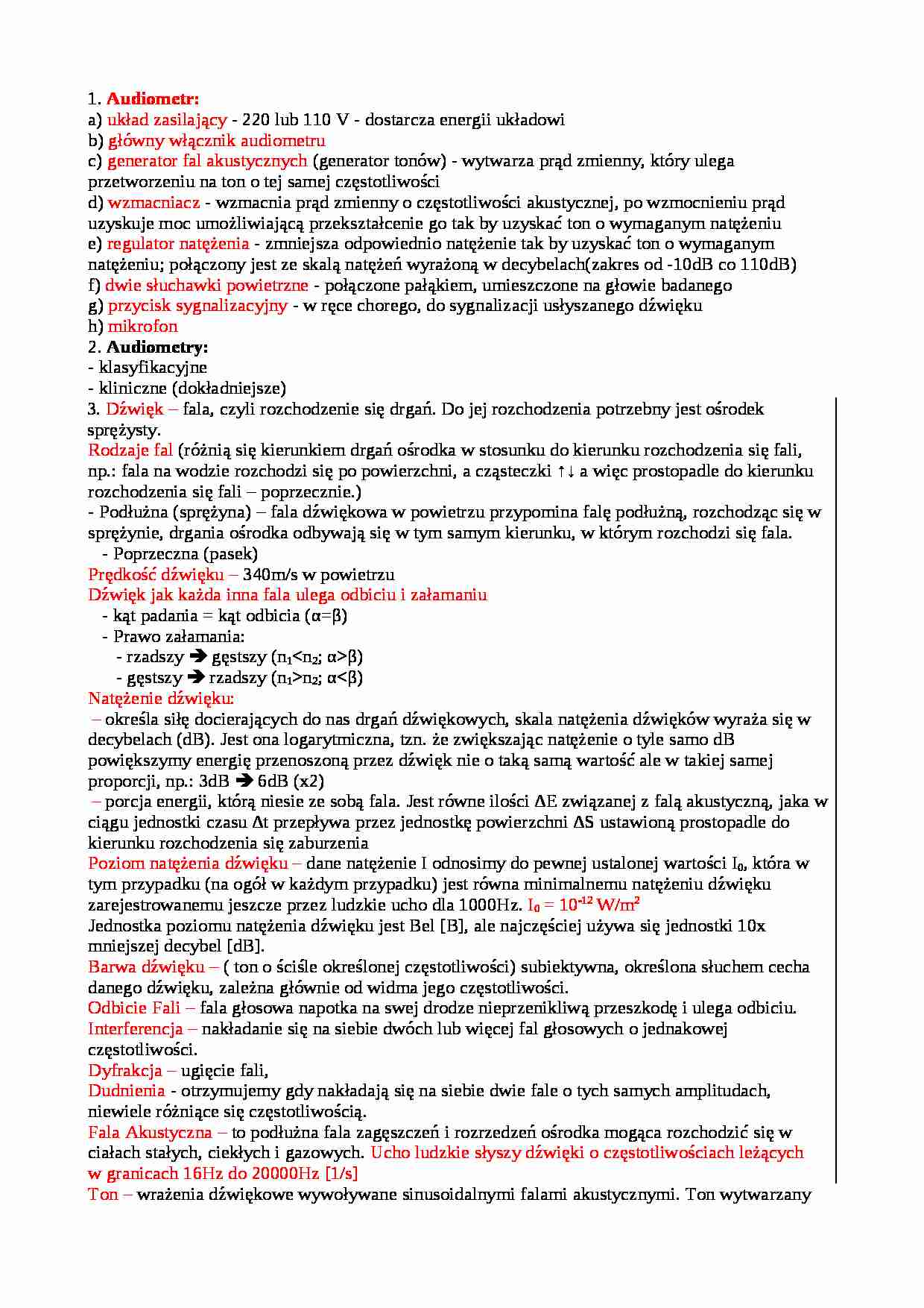 Chirurgia: aparatura  - strona 1