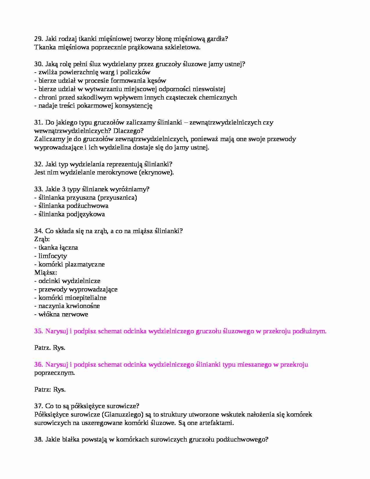 Ślinianki - opracowanie - strona 1