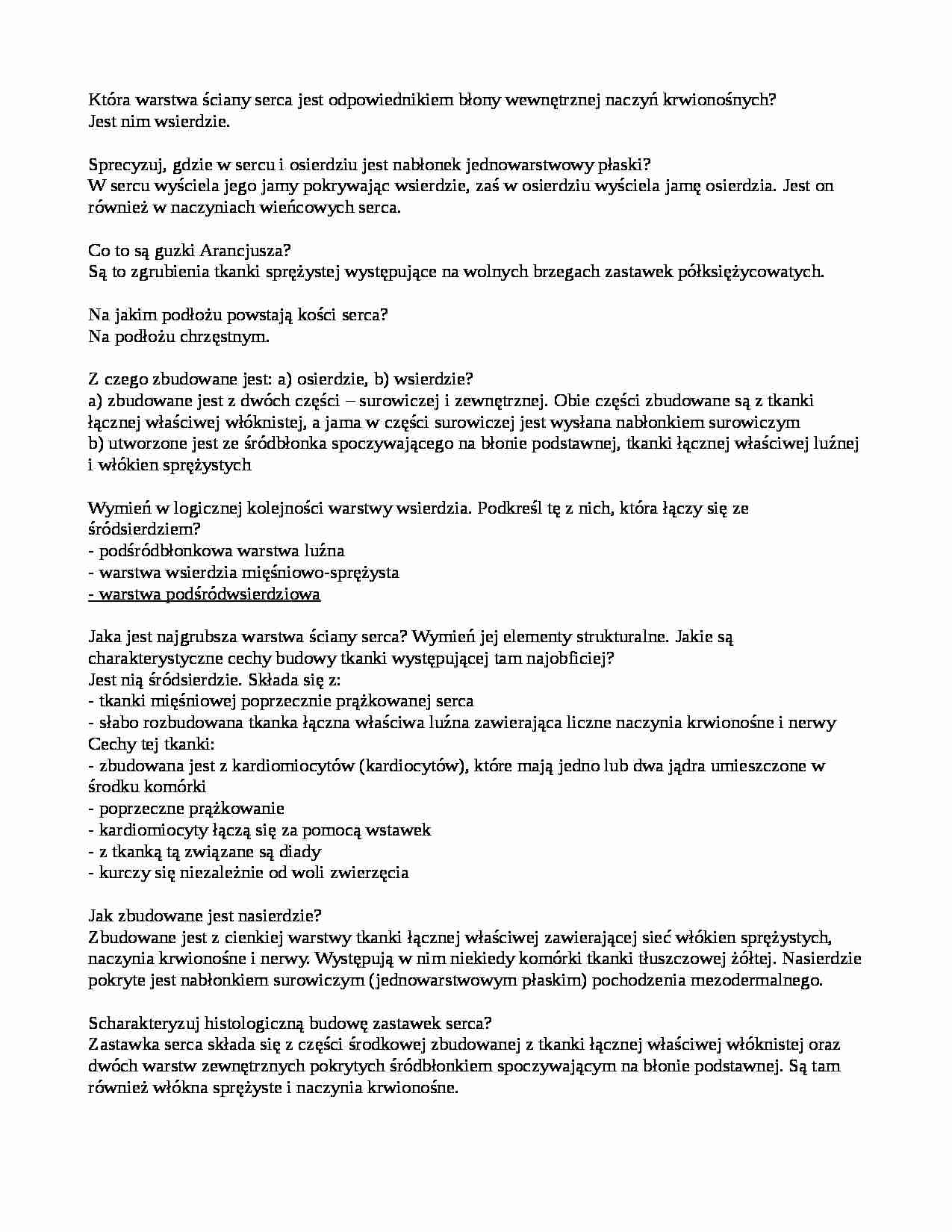 Warstwa serca - strona 1