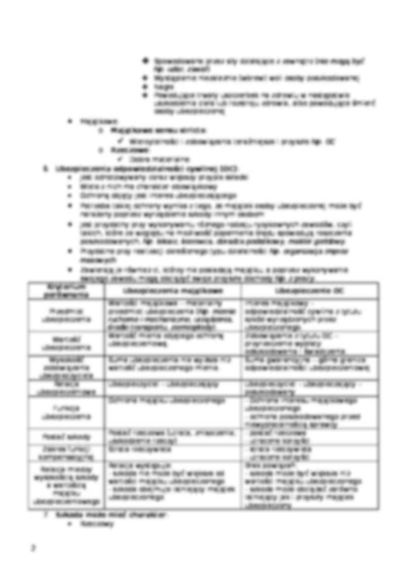 Przedmiot ubezpieczenia osobowego - strona 2