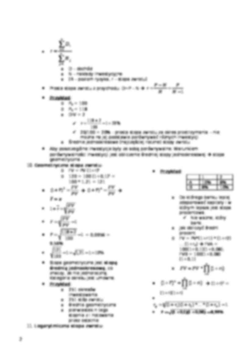 Kategoria stopy zwrotu i zróżnicowane postaci - strona 2