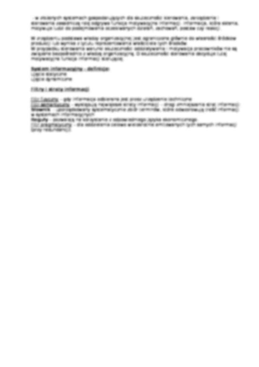 System informacyjny w systemie gospodarczym - strona 3