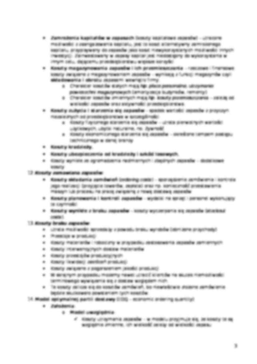 Zarządzanie zapasami w przedsiębiorstwie - strona 3