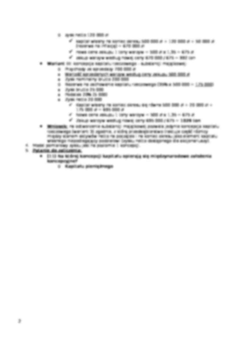 kKoncepcja zachowania kapitału - strona 2